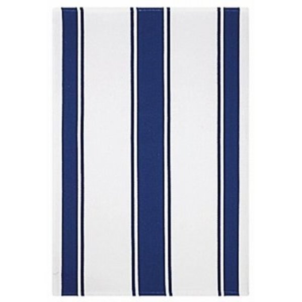 Mukitchen 20x30 BLU Stripe Towel 6690-1955